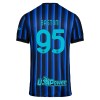 Virallinen Fanipaita Inter Milan Bastoni 95 Kotipelipaita 2025-26 - Miesten